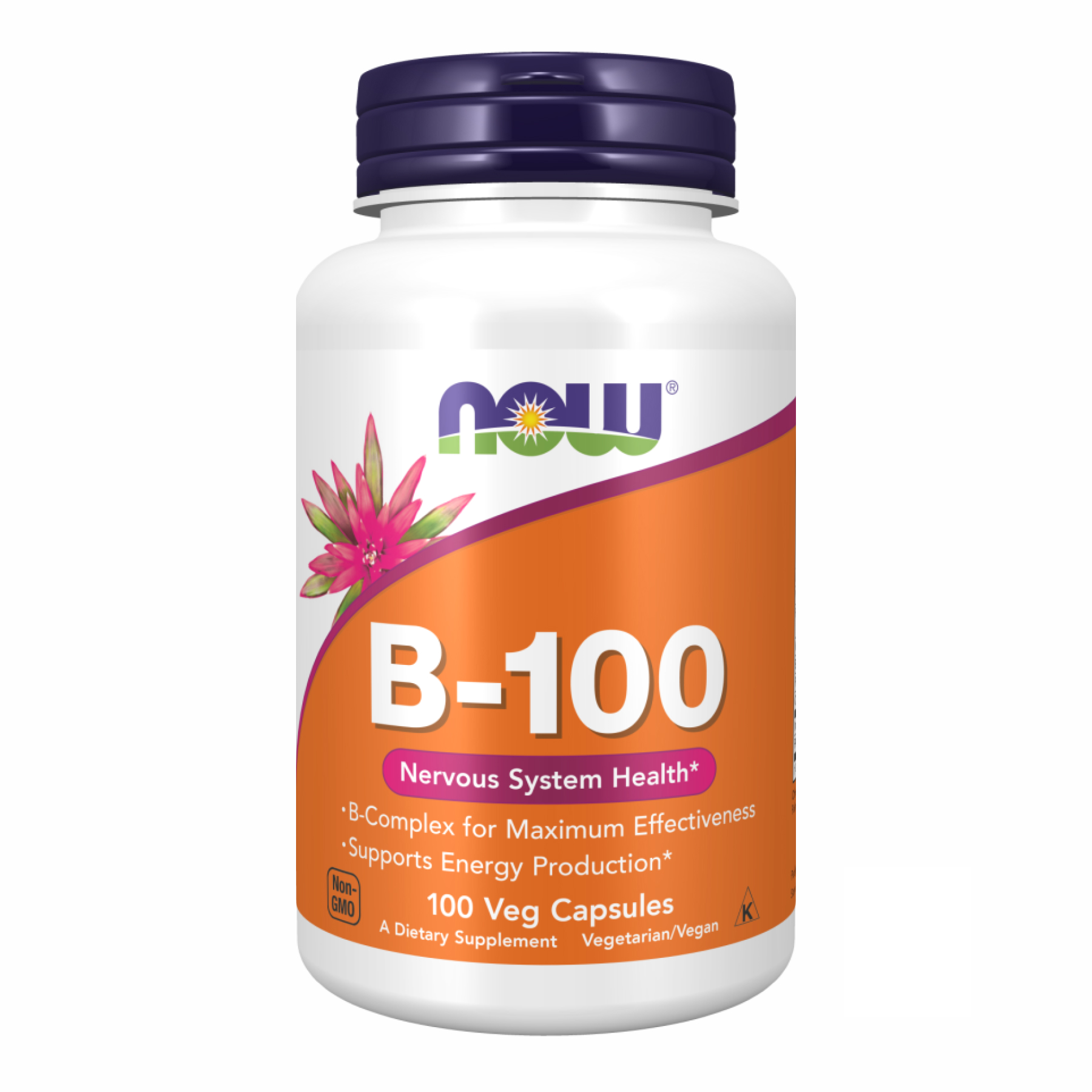 Now Foods B-100 комплекс вітамінів групи B, 100 капсул