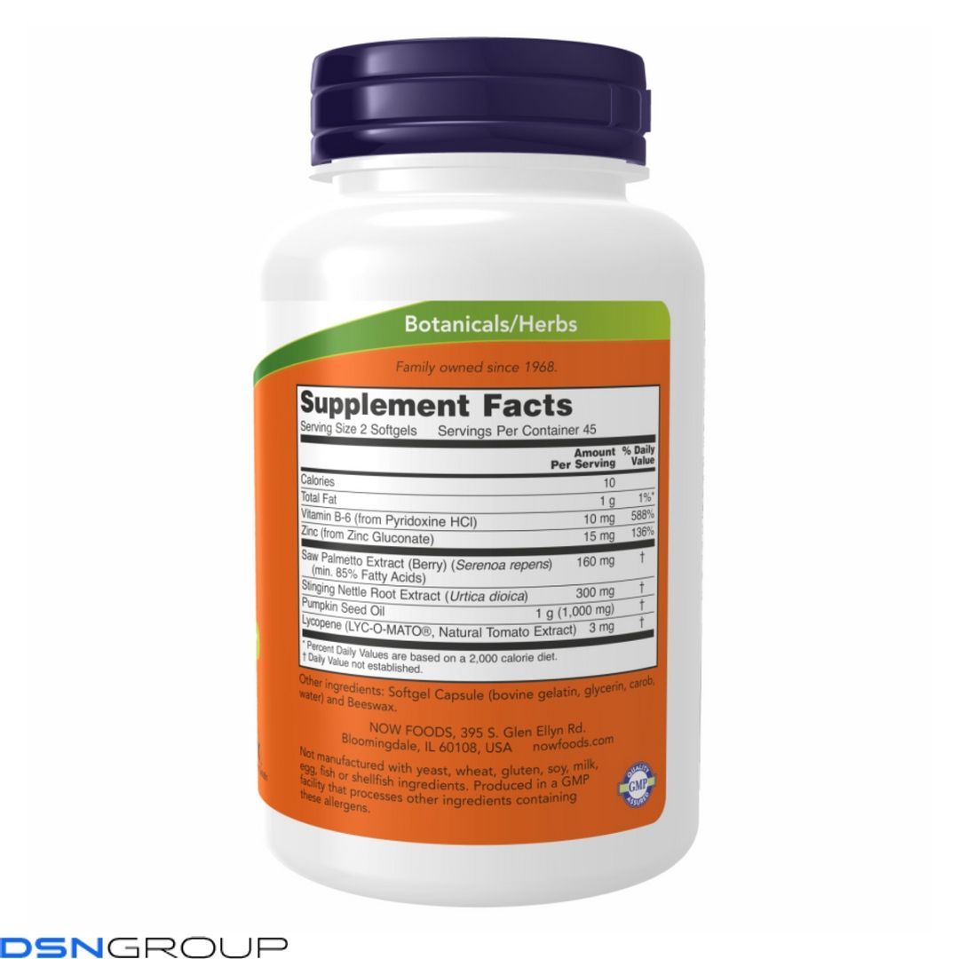 (12.02 Очікування) Prostate Support - 90 sgels