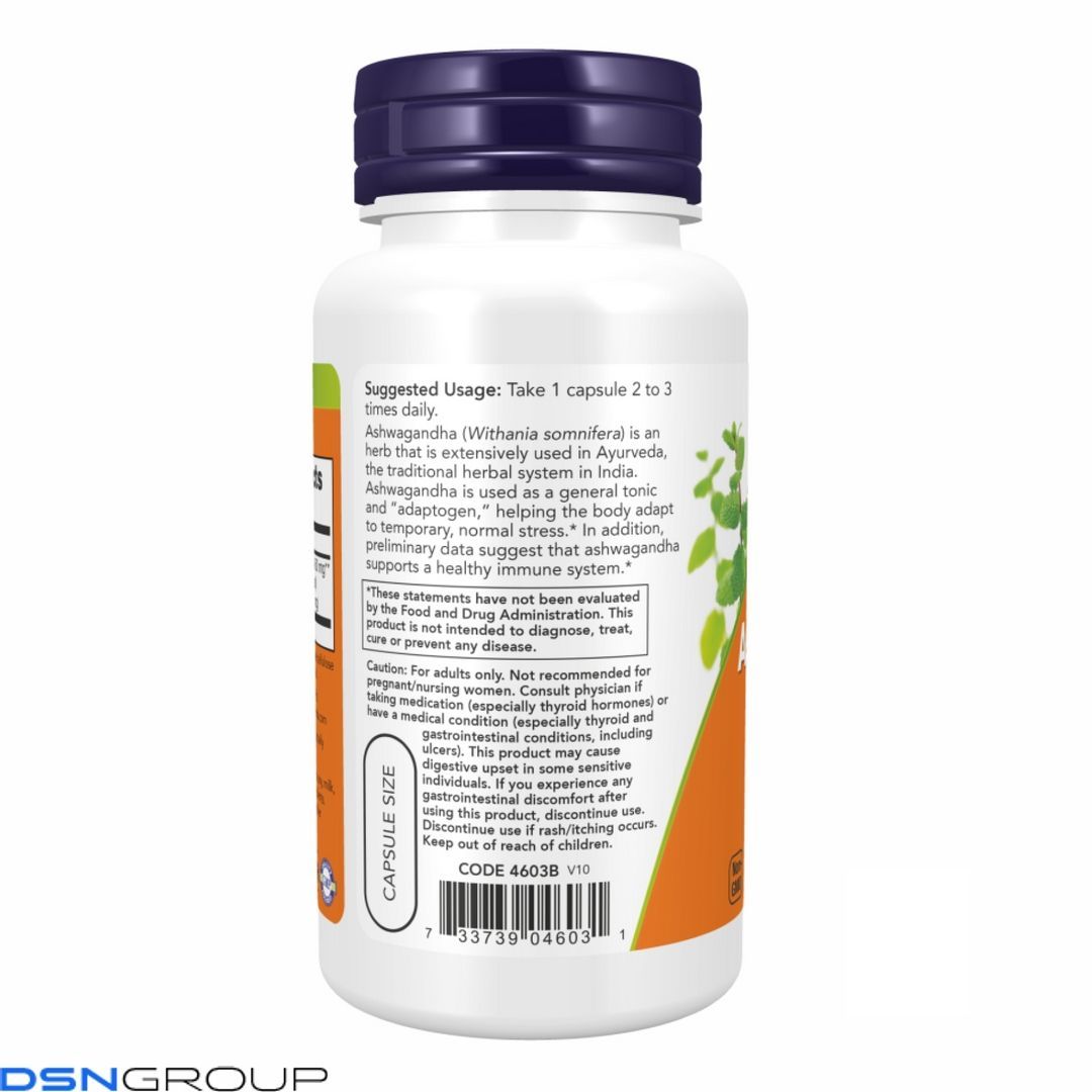 (12.02 Ожидание) Ashwagandha 450 mg - 180 vcaps