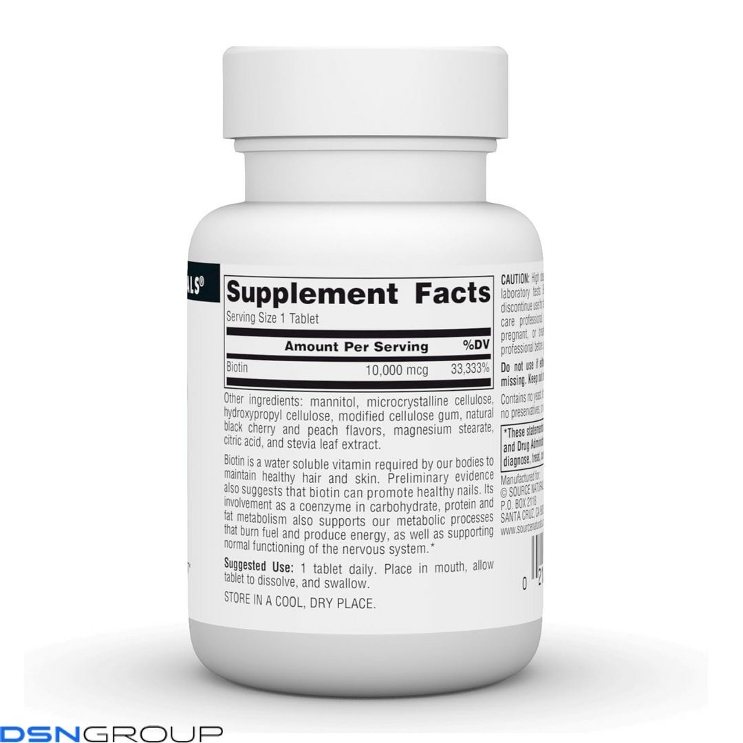 Biotin Fast Melt 10000 mcg - 60 tabs