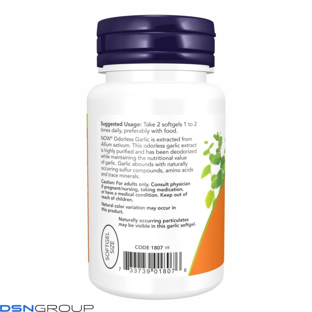 Odorless Garlic Orig - 250 sgels