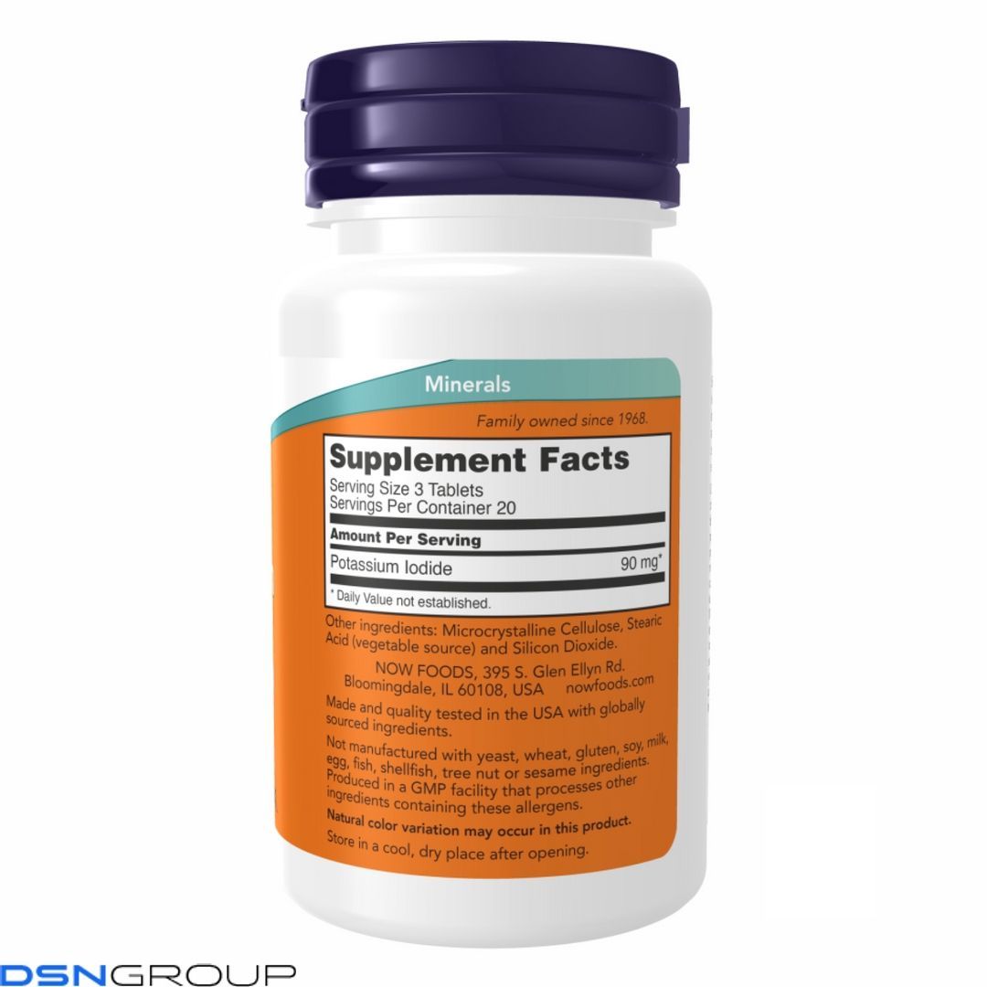 Potassium Iodide 30mg - 60 tabs