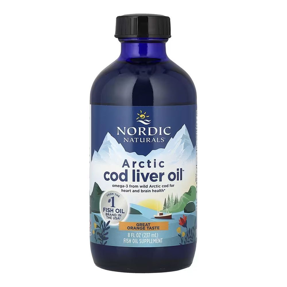 Arctic Cod Liver Oil&trade; - 237 ml Orange