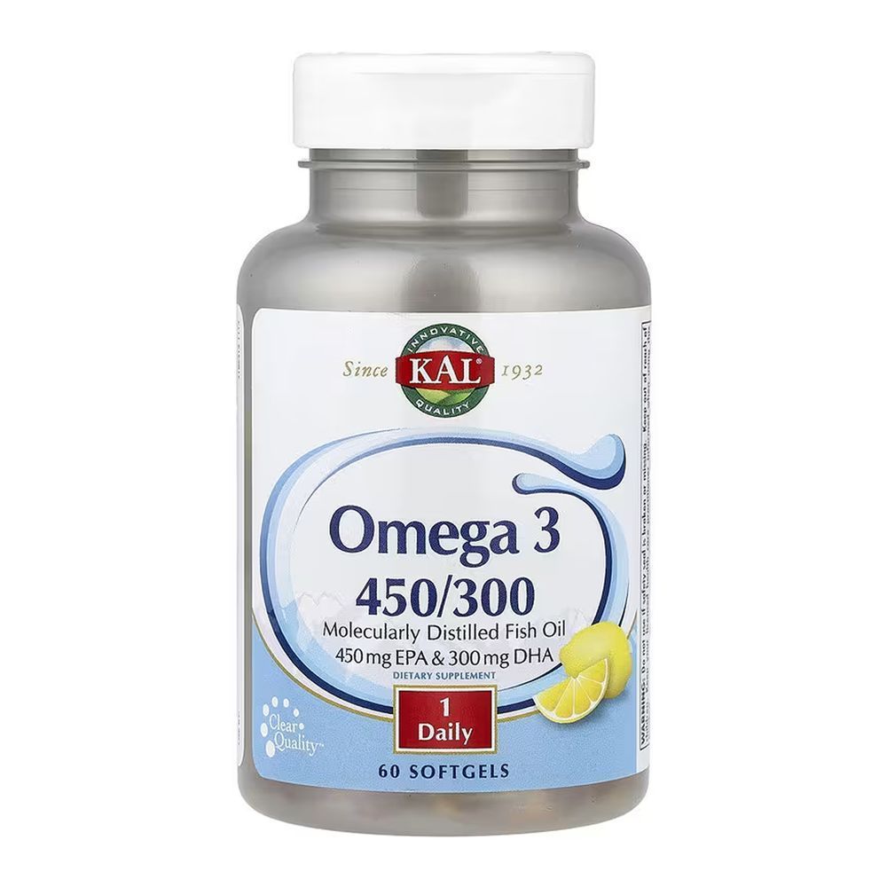 Omega 3 450/300 - 60 softgels (Повреждена этикетка)