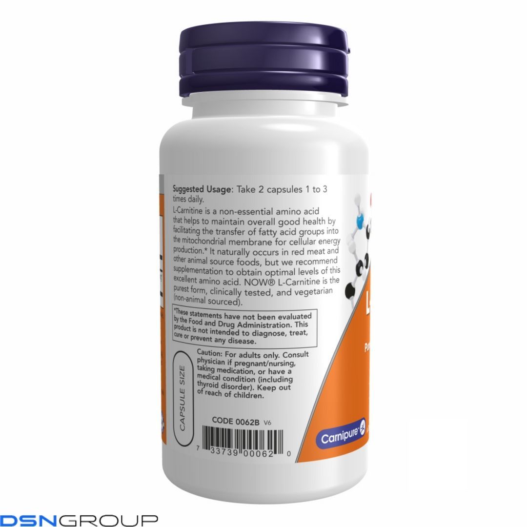 L-Carnitine 250mg - 60 vcaps