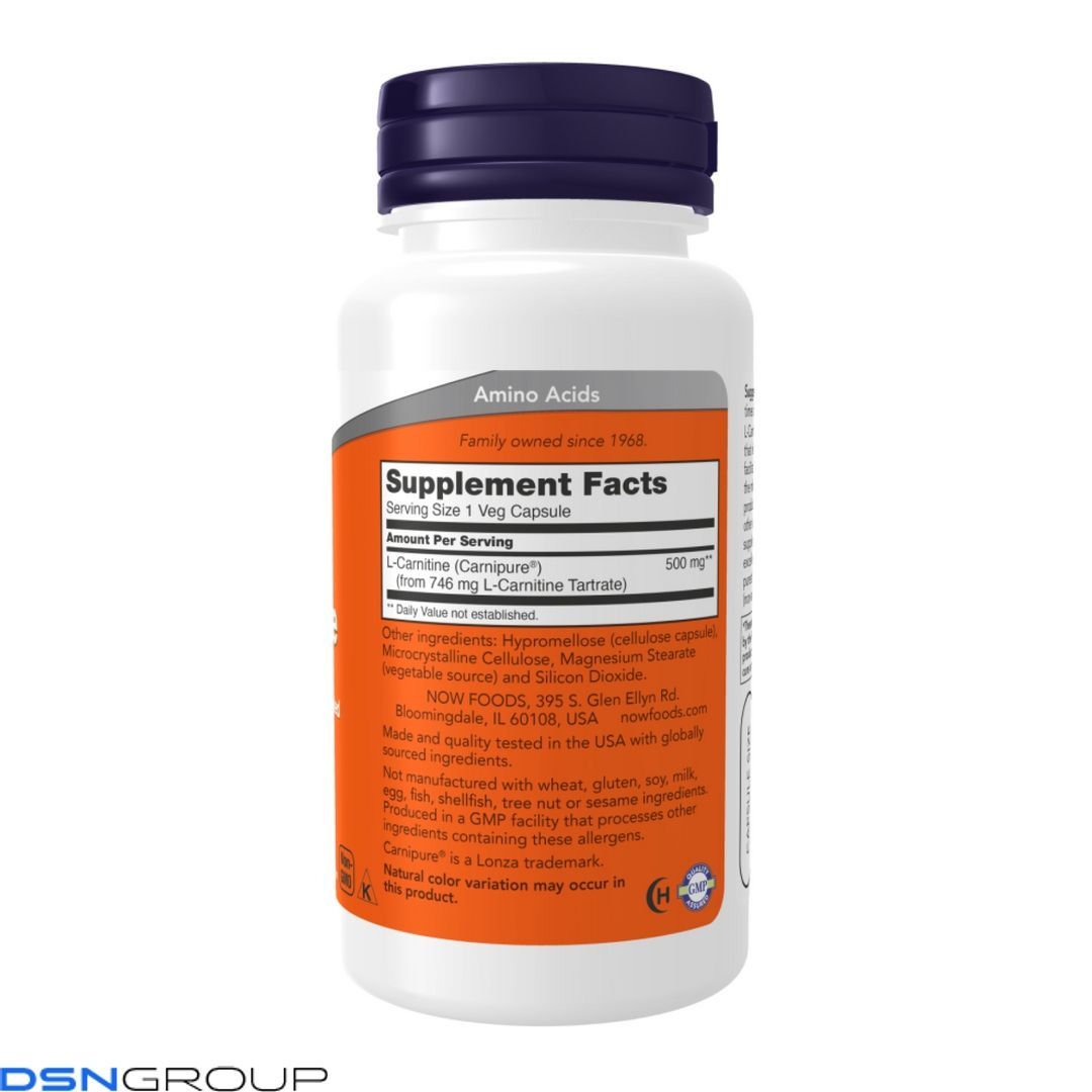 L-Carnitine 500mg - 180 caps