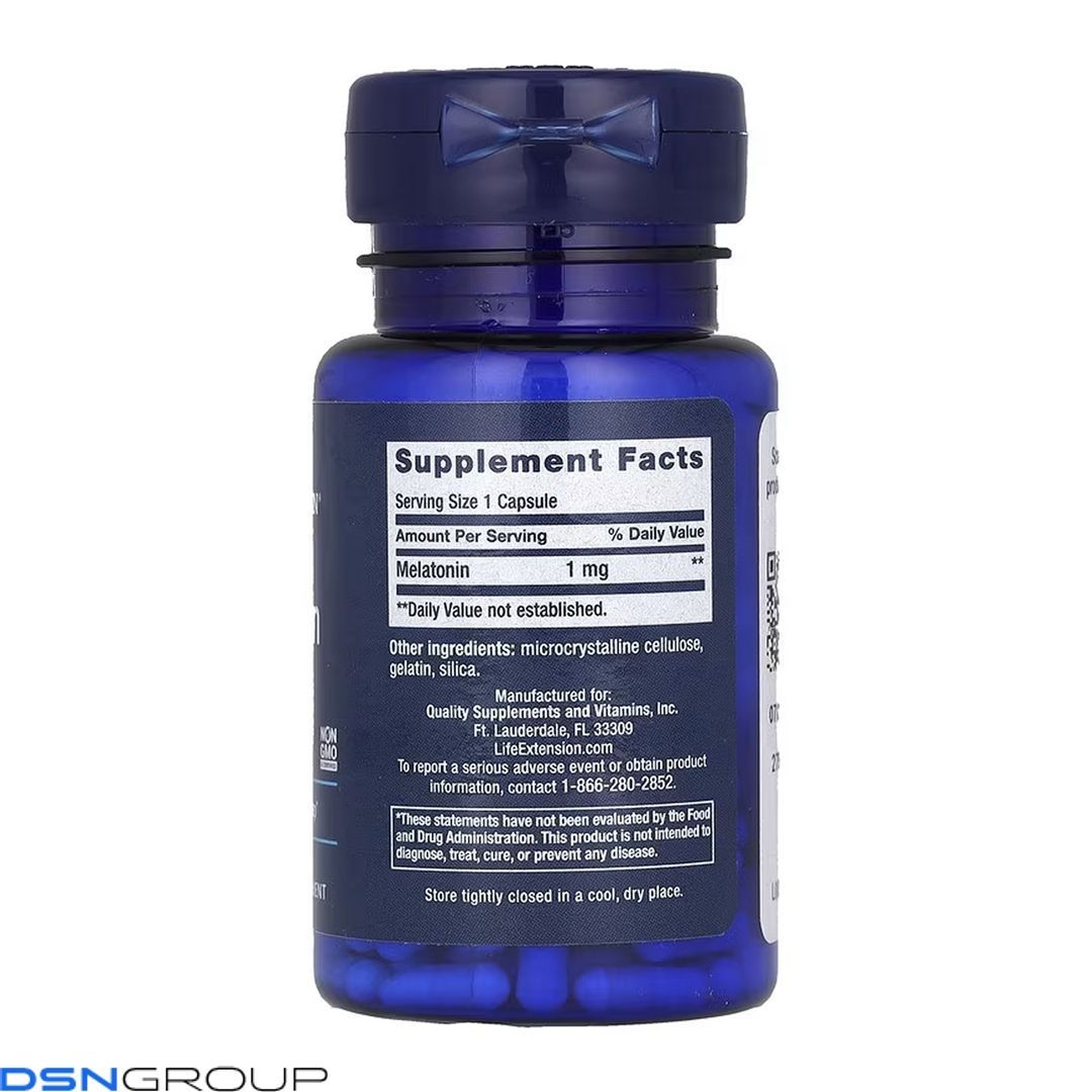 Melatonin 1 mg - 60 caps