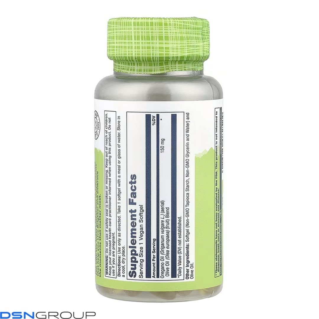 Oil of Oregano 150mg - 60 softgels