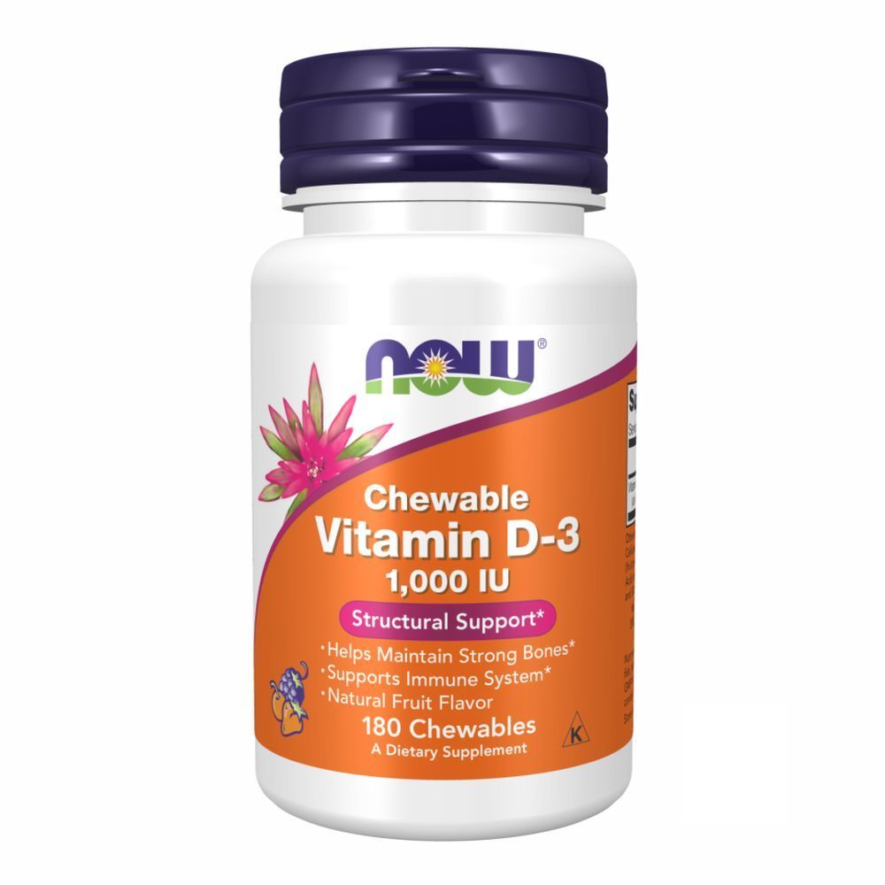 (12.02 Ожидание) VIT D-3 1000 IU Fruity Chew - 180 loz