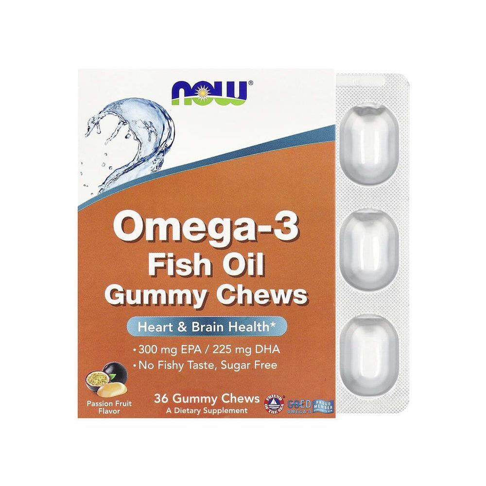 (12.02 Ожидание) Omega-3 Fish Oil - 36 Gummy Chews