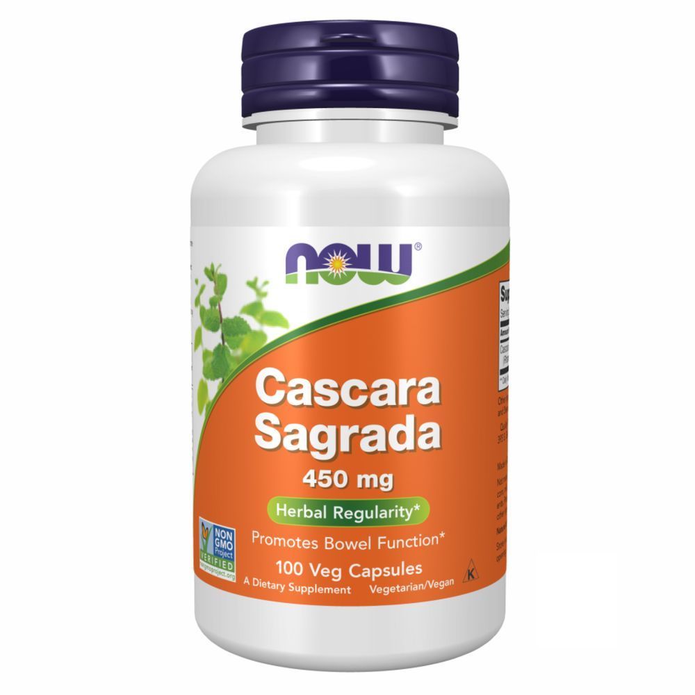 Cascara Sagrada 450 mg - 100 vcaps (Повреждена банка)