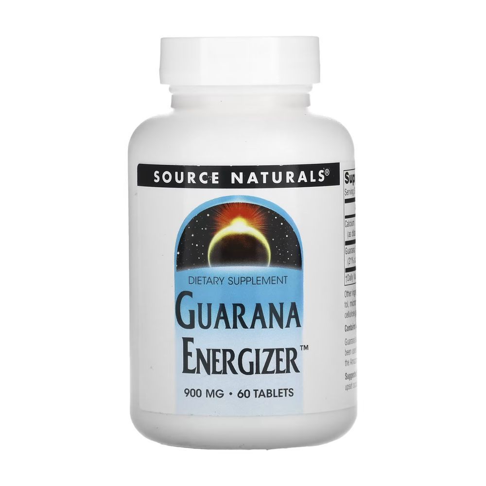 Guarana Energizer&trade; 900mg - 60 tabs (Повреждена этикетка)