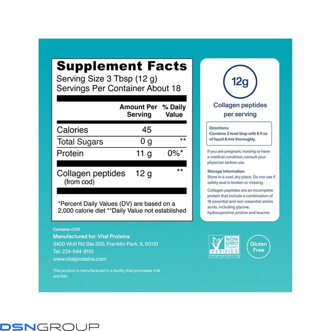Marine Collagen - 221g Unflavored
