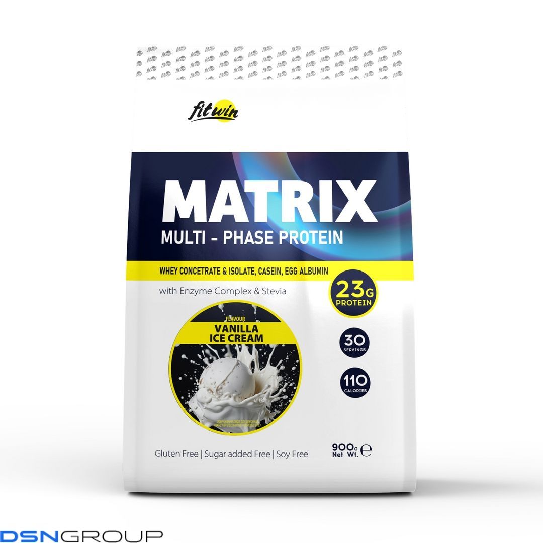 Matrix - 900g Vanilla ice Cream 2023-10-2056 фото Matrix - 900g Vanilla ice Cream