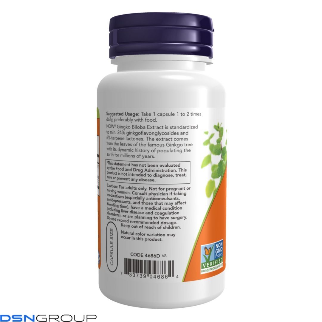 Ginkgo Biloba 60mg - 240 vcaps