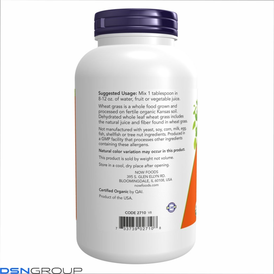 Wheat Grass Powder Organic - 9oz