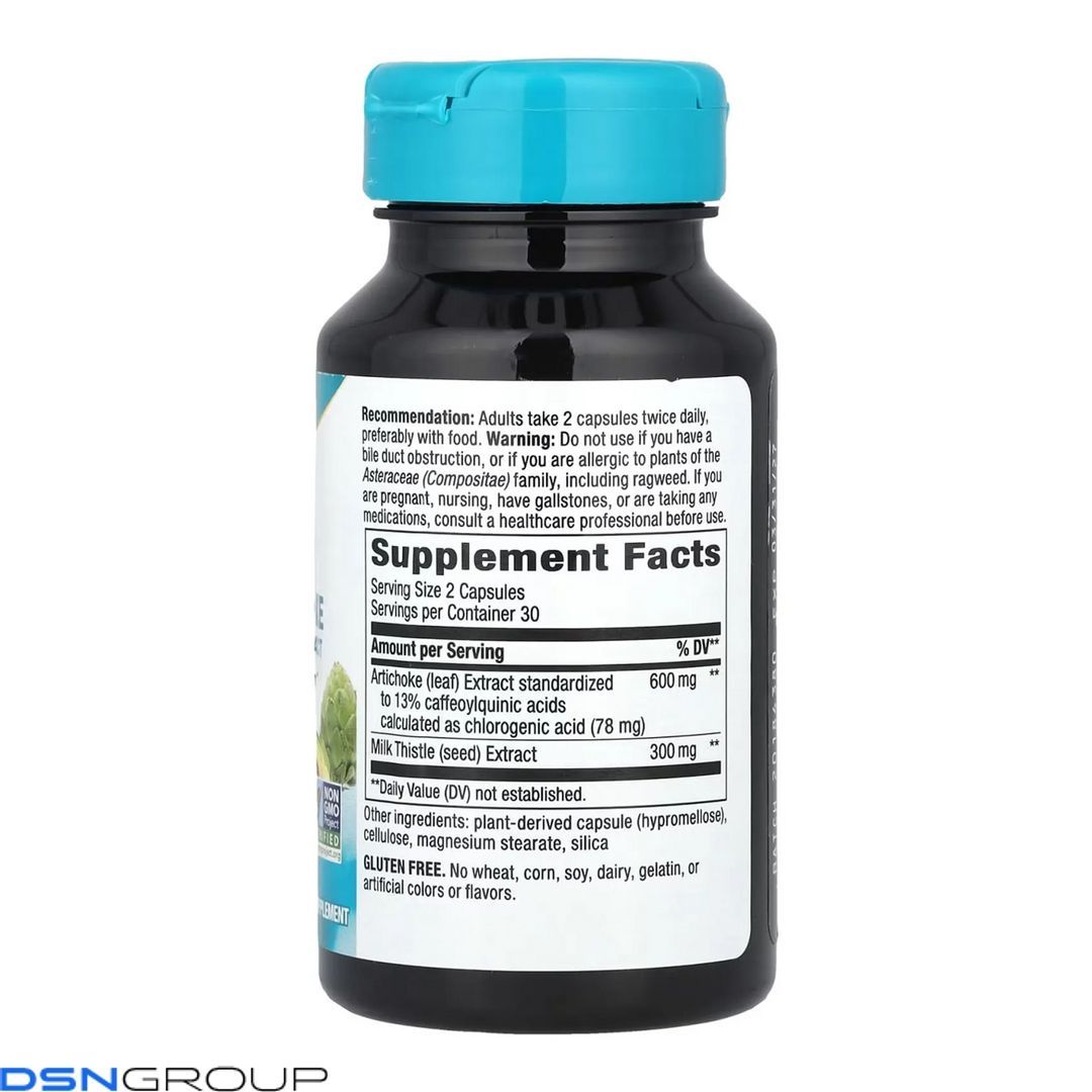 (20.02 Очікування) Artichoke Supports Digestion - 60 vcaps