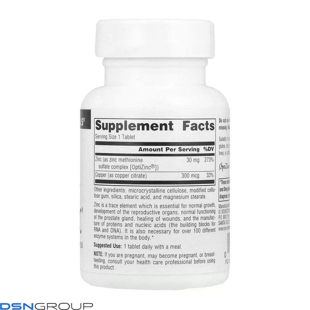 OptiZinc&reg; - 60 tabs