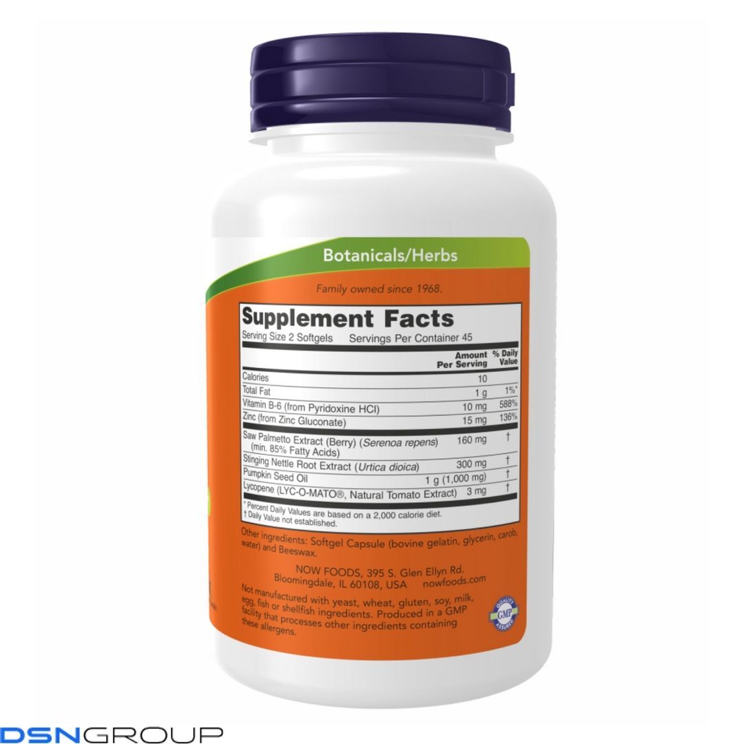 Prostate Support - 180 sgels