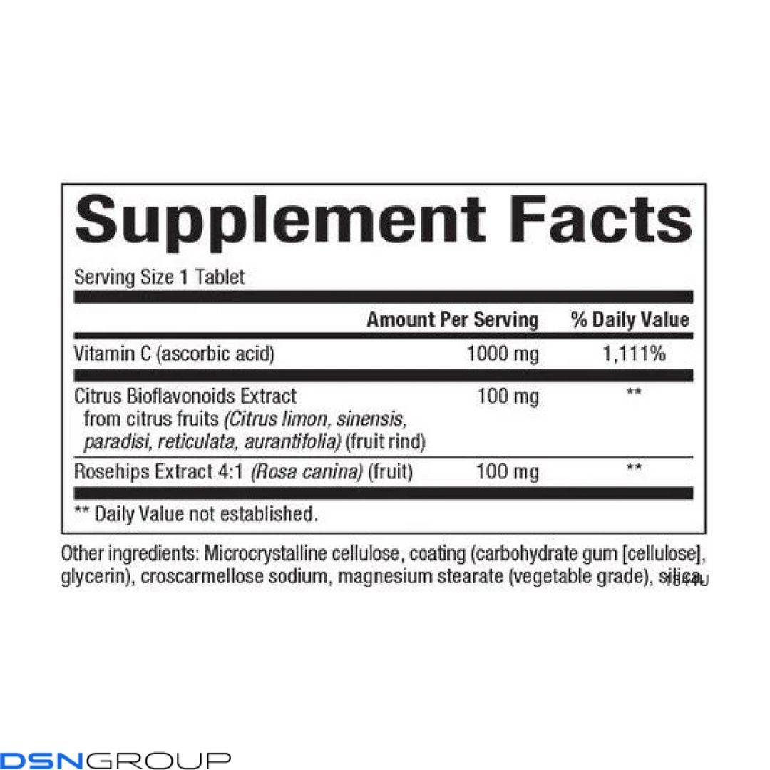 Vitamin C 1000mg - 90 tabs