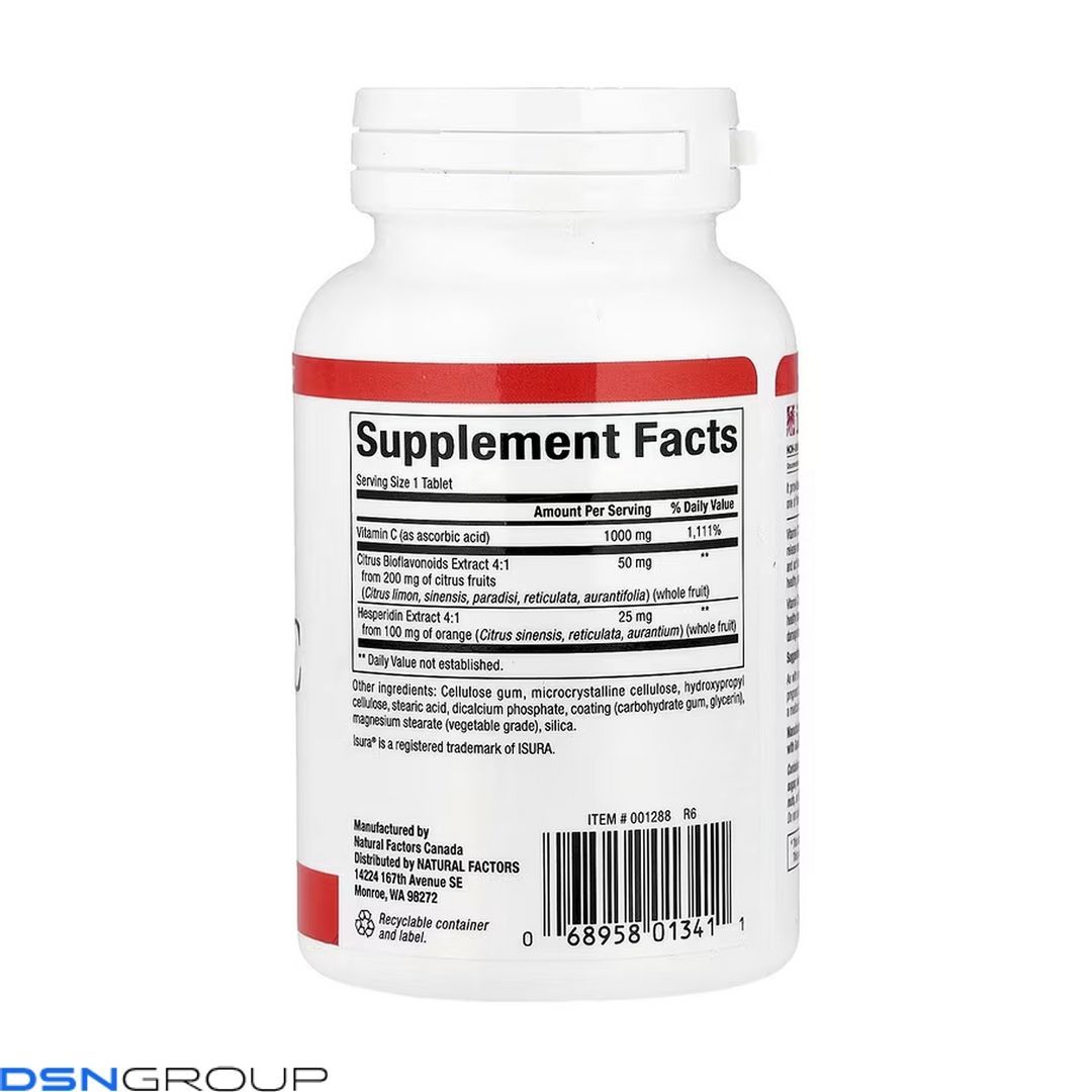 Vitamin C 1000mg - 90 tabs
