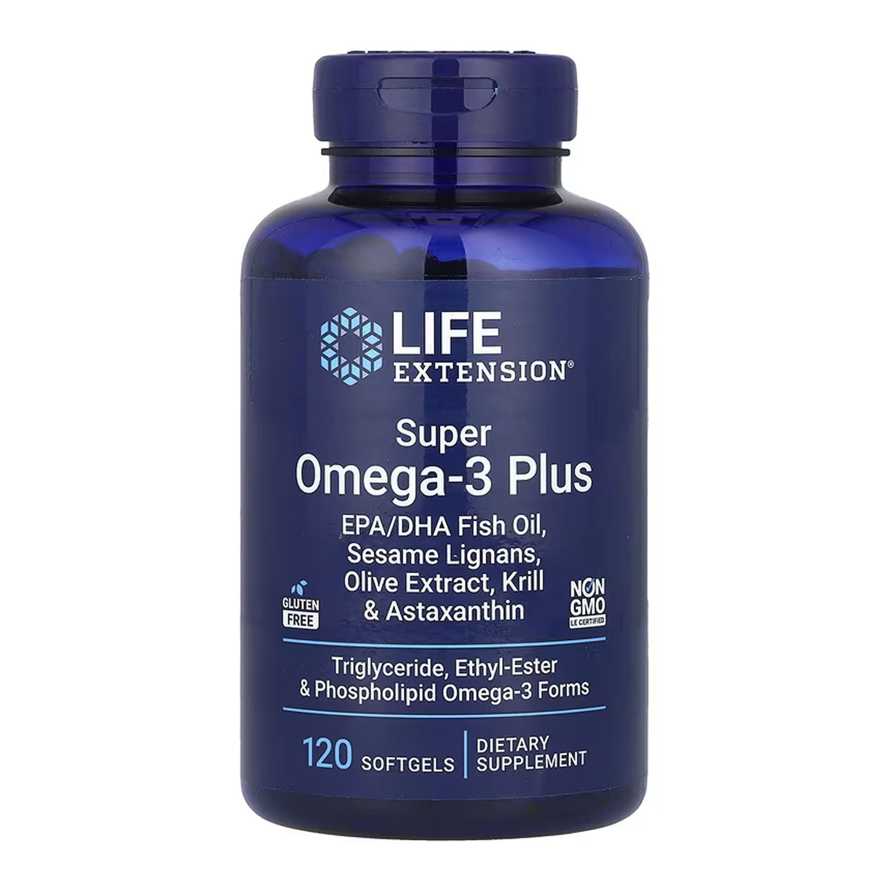 Life Extension Super Omega-3 Plus, 120 капсул