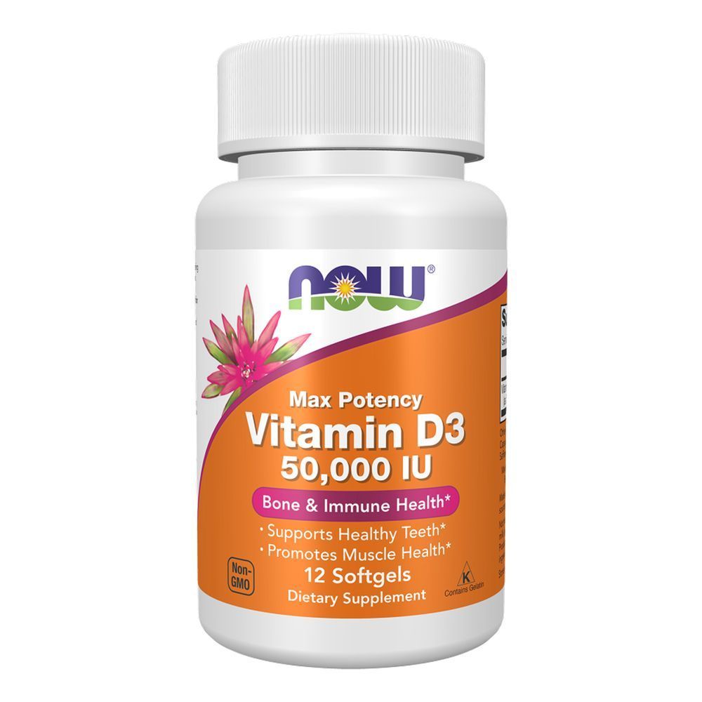 (12.02 Ожидание) VIT D-3 50,000 IU - 12 sgels