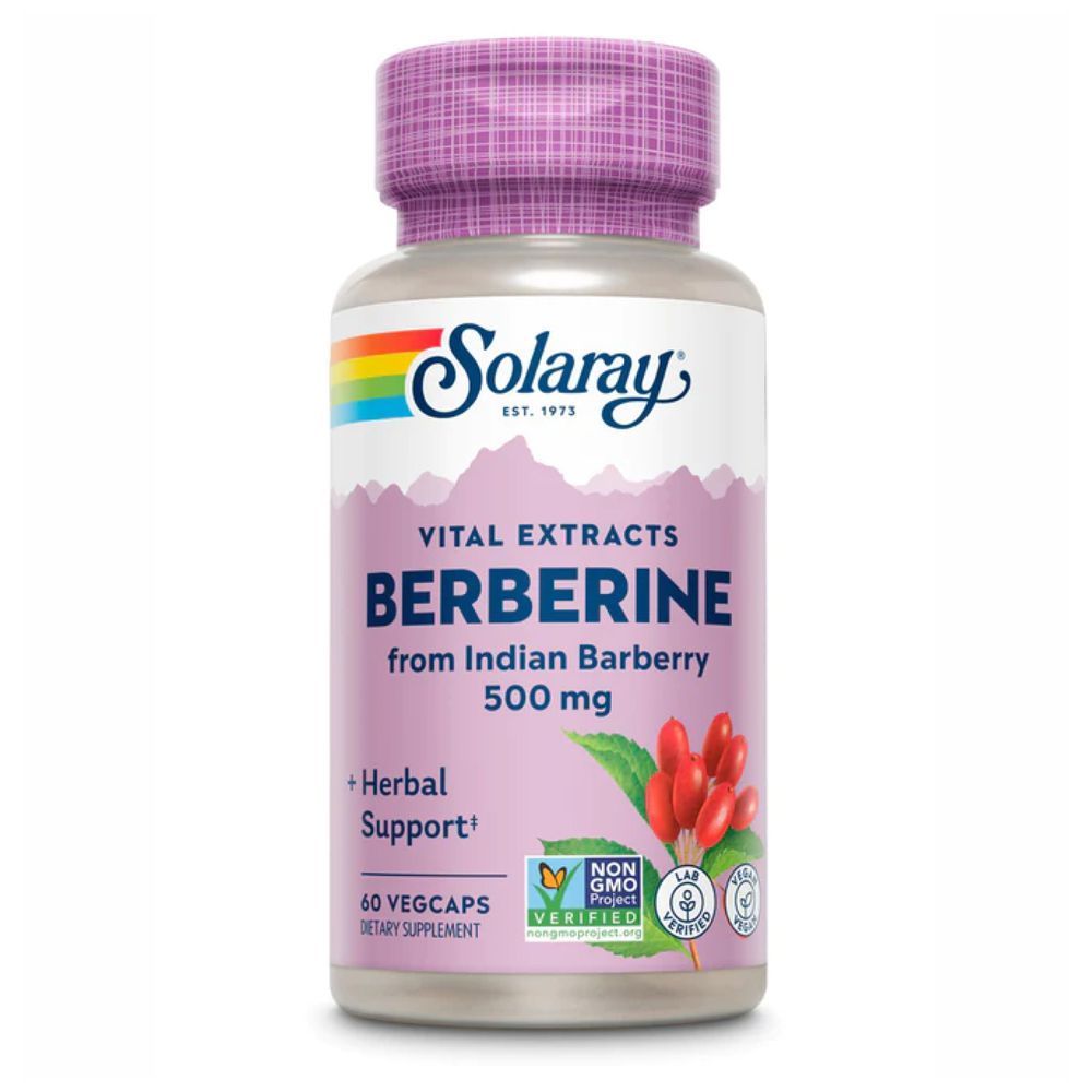Berberine from Indian Barberry 500mg - 60 vcaps (Повреждена банка)