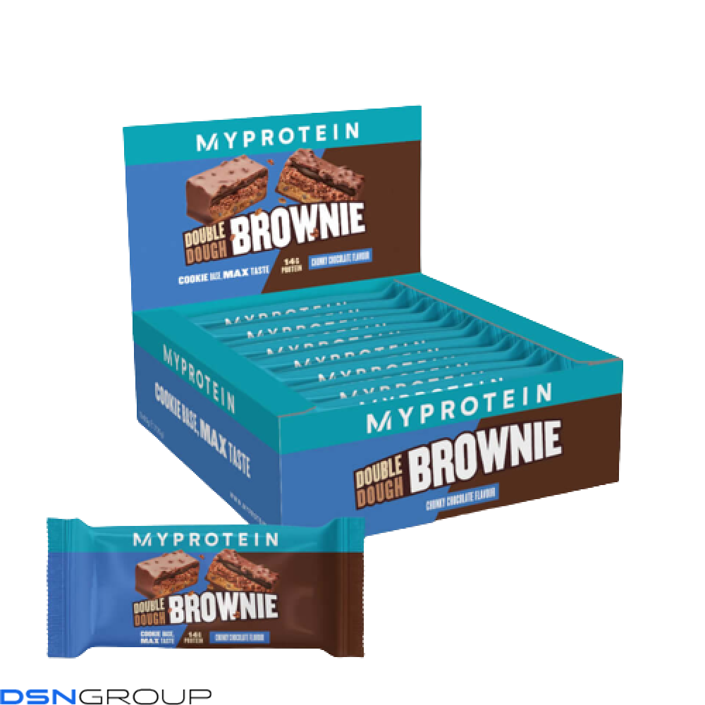 Double Dough Brownie - 12x60g Chunky Chocolate 100-42-0844967-20 фото Double Dough Brownie - 12x60g Chunky Chocolate