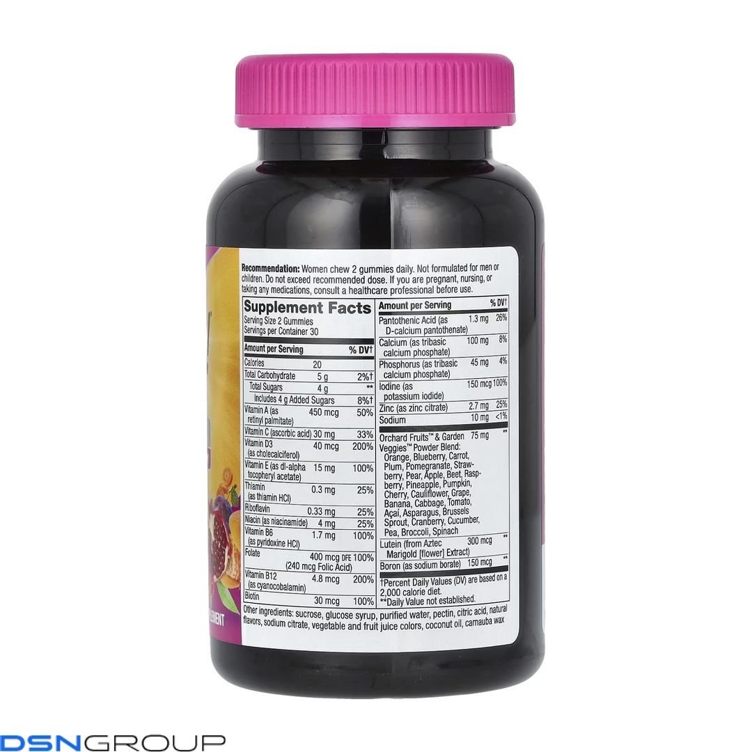 Women's 50+ Multivitamin - 60 gummies