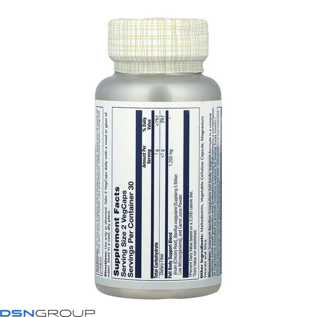 Bacillus Coagulans 5 Billion CFU - 60 vcaps