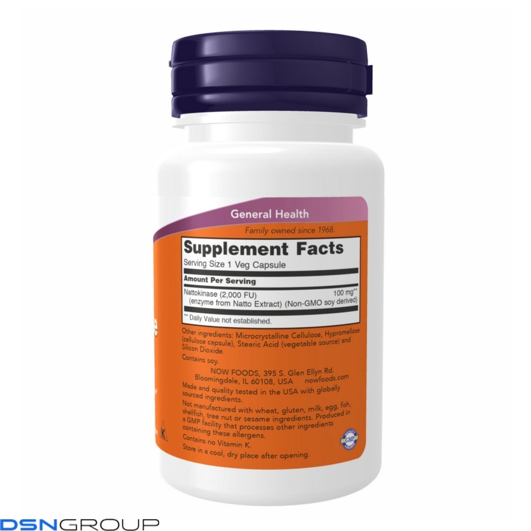 Nattokinase 100mg - 60 vcaps