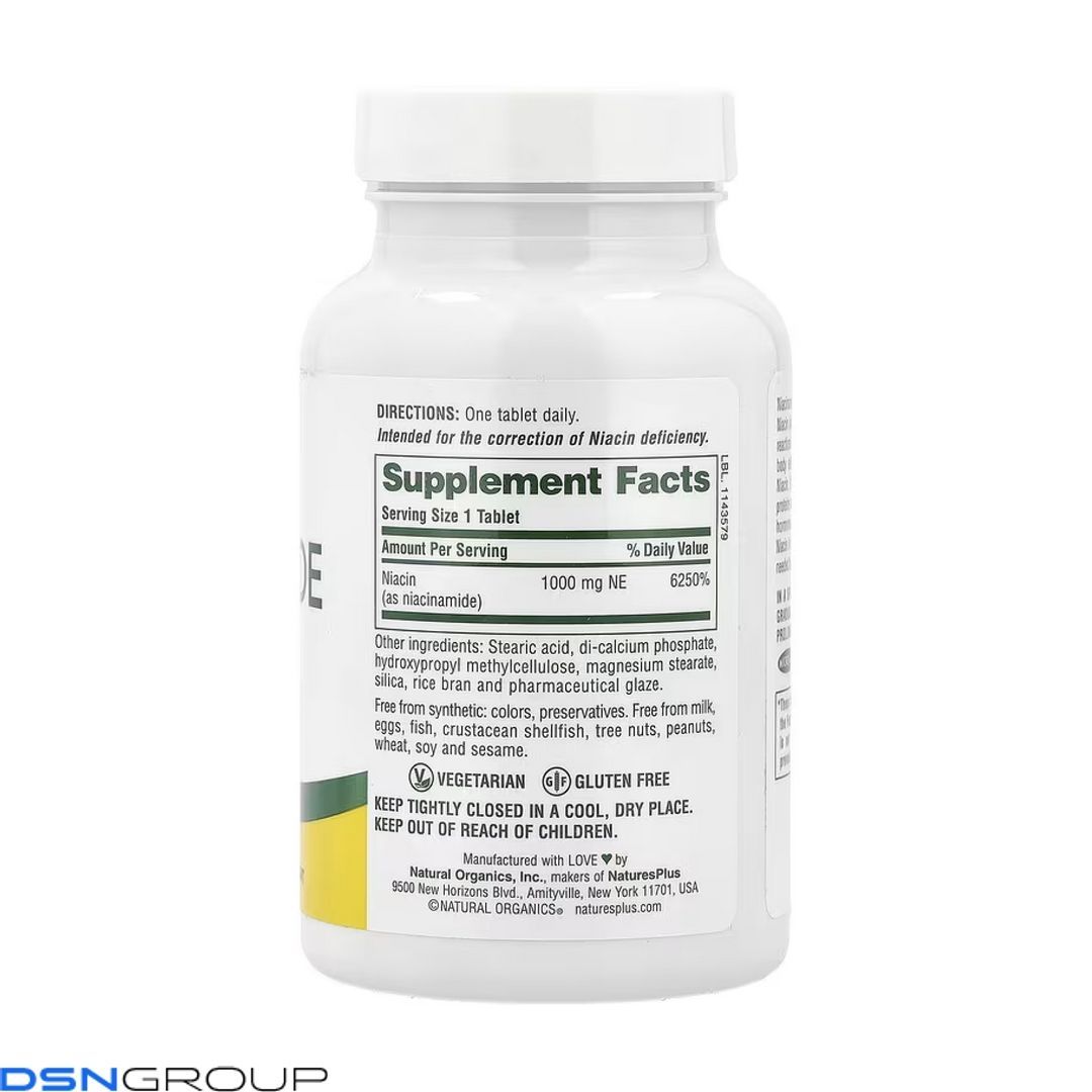 Niacinamide 1000mg - 90 tabs