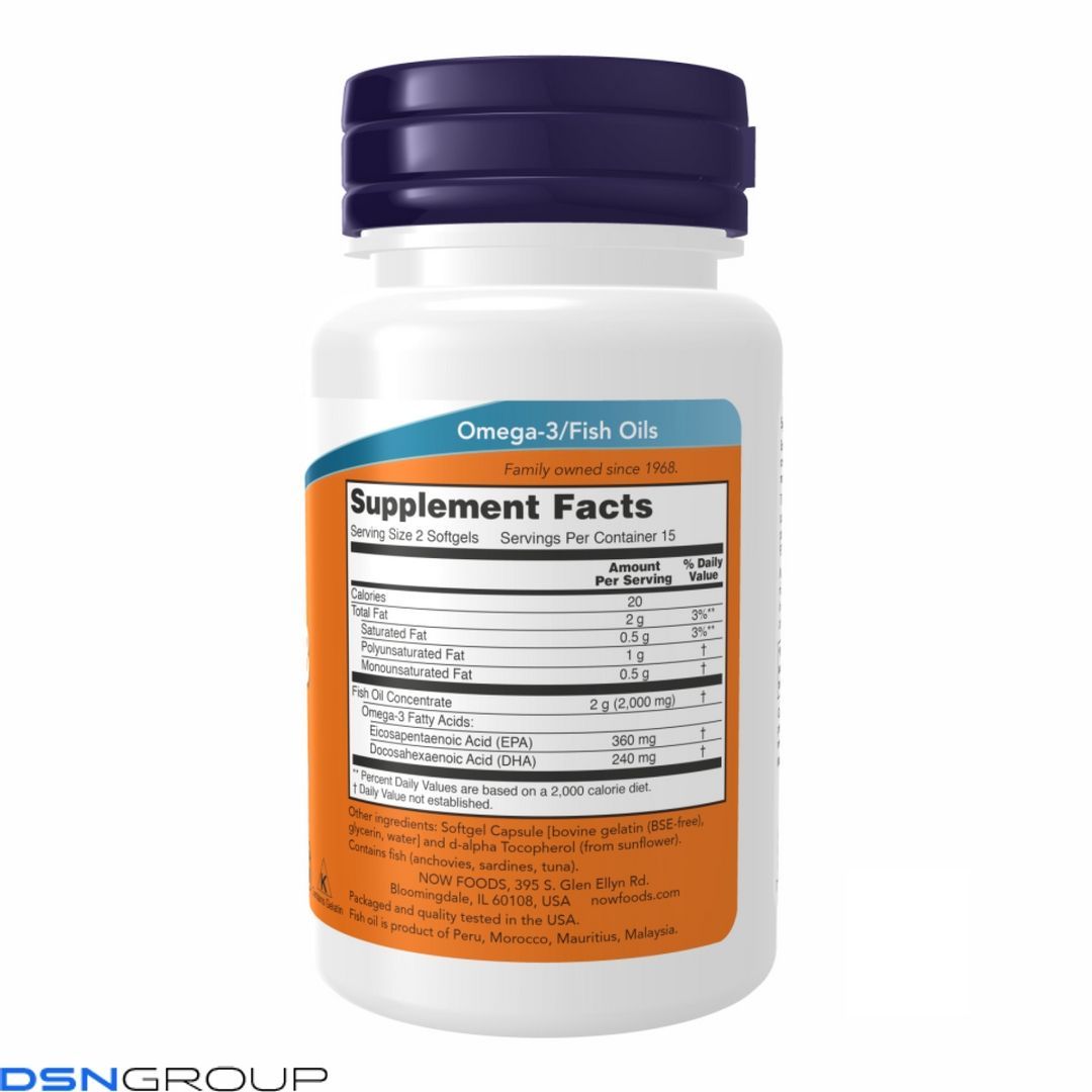 Omega 3 1000mg - 500 Sgels (Пошкоджена пломба)