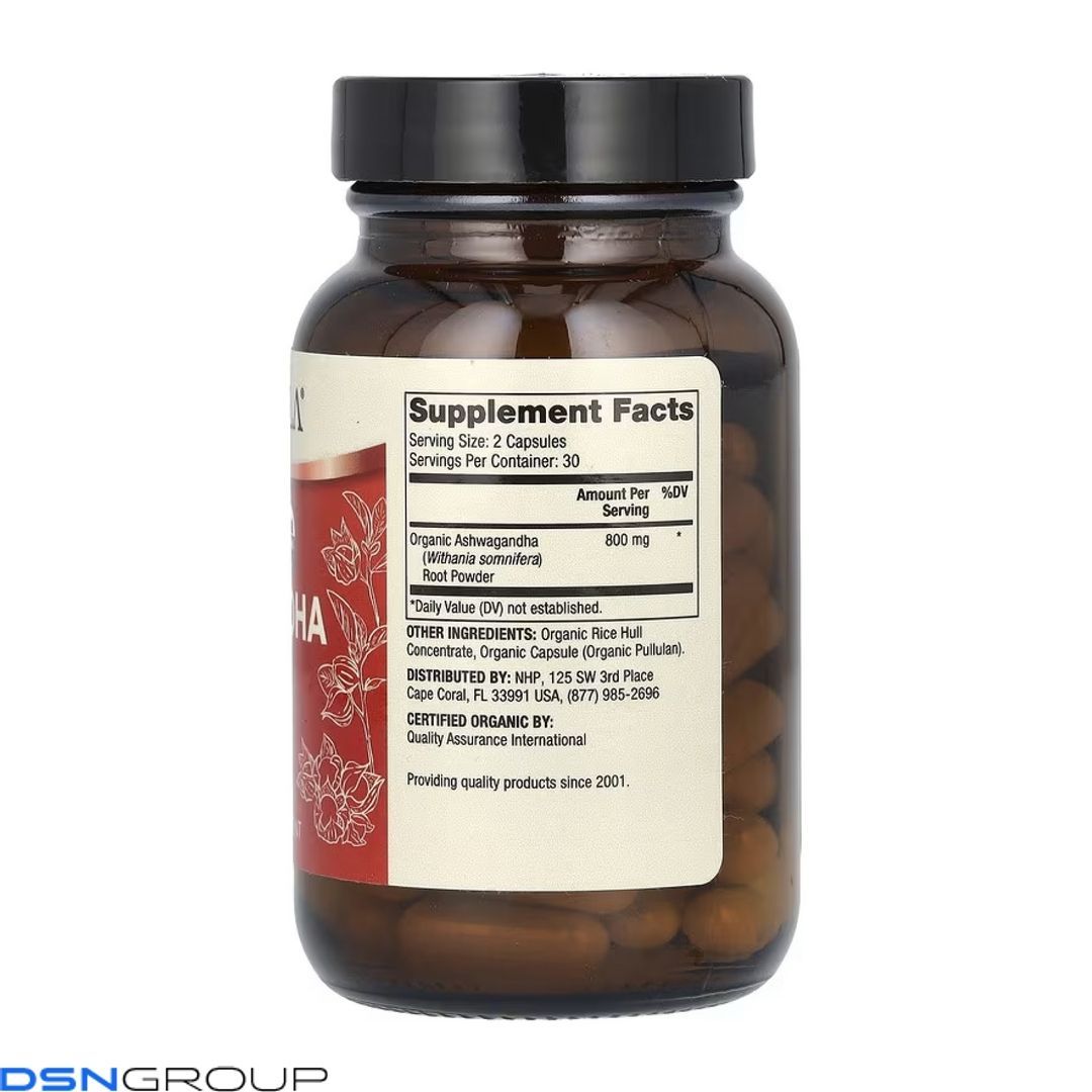 Organic Ashwagandha - 60 caps