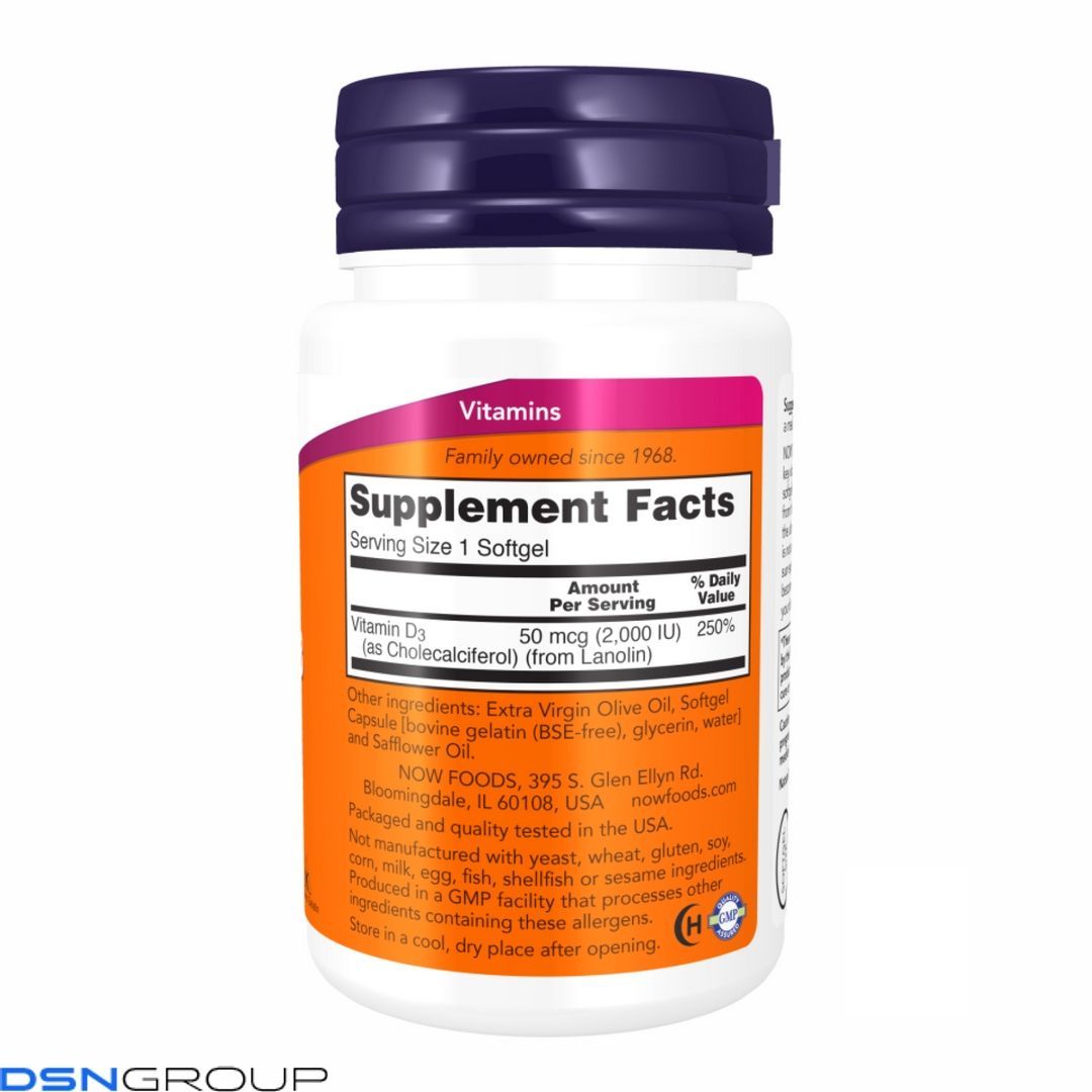 VIT D-3 2000 IU - 30 sgels (Без етикетки)