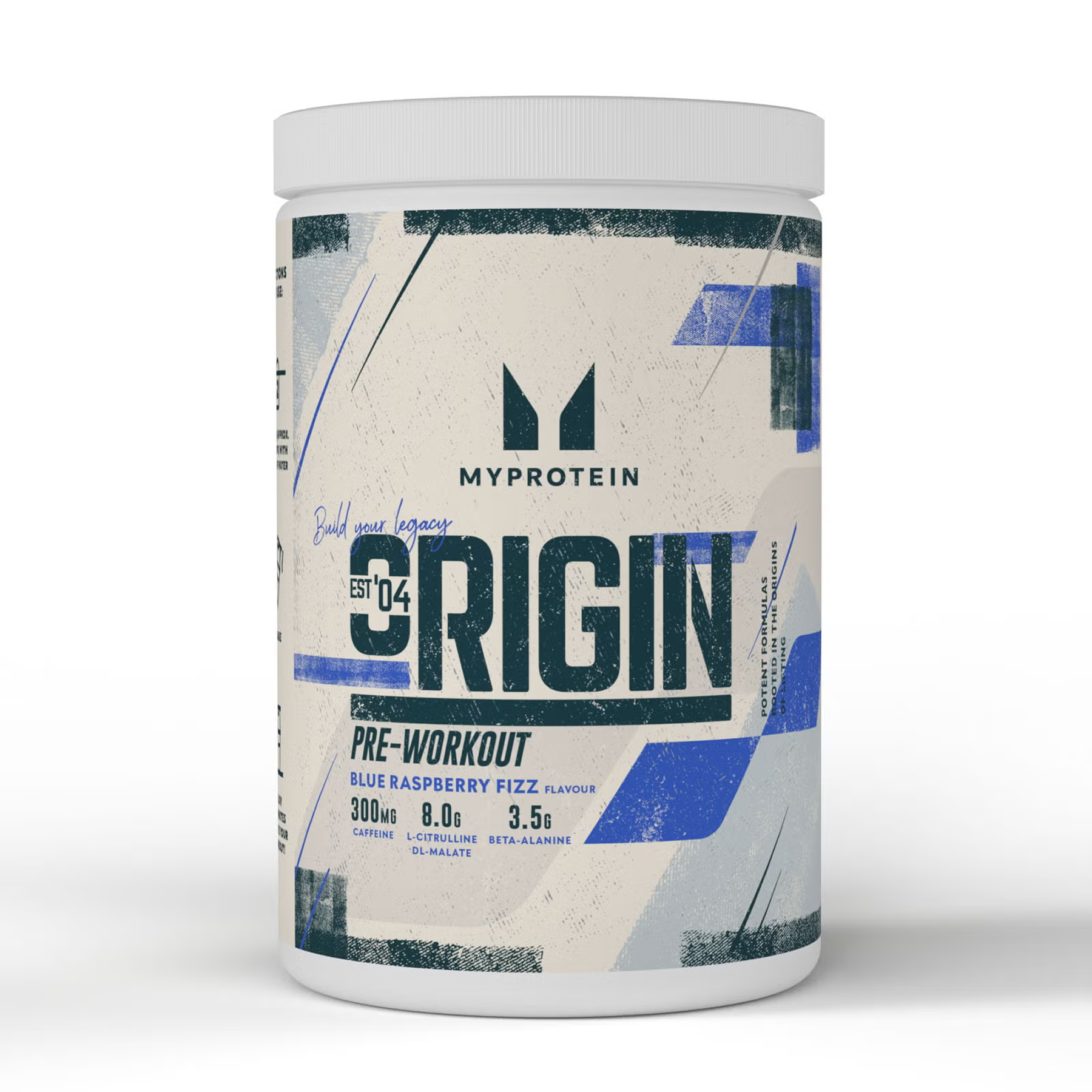 Передтренувальний комплекс Myprotein Origin Pre-Workout, 600 г, синя малина