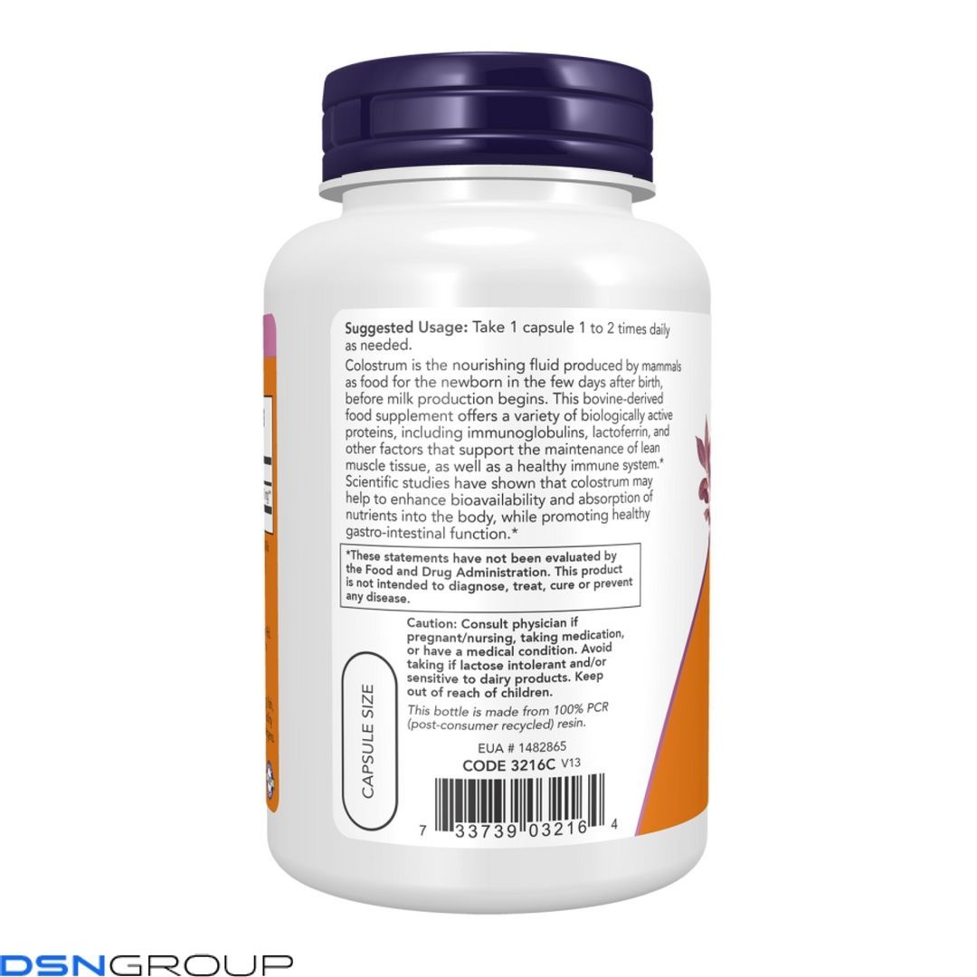 Colostrum 500mg - 120 vcaps