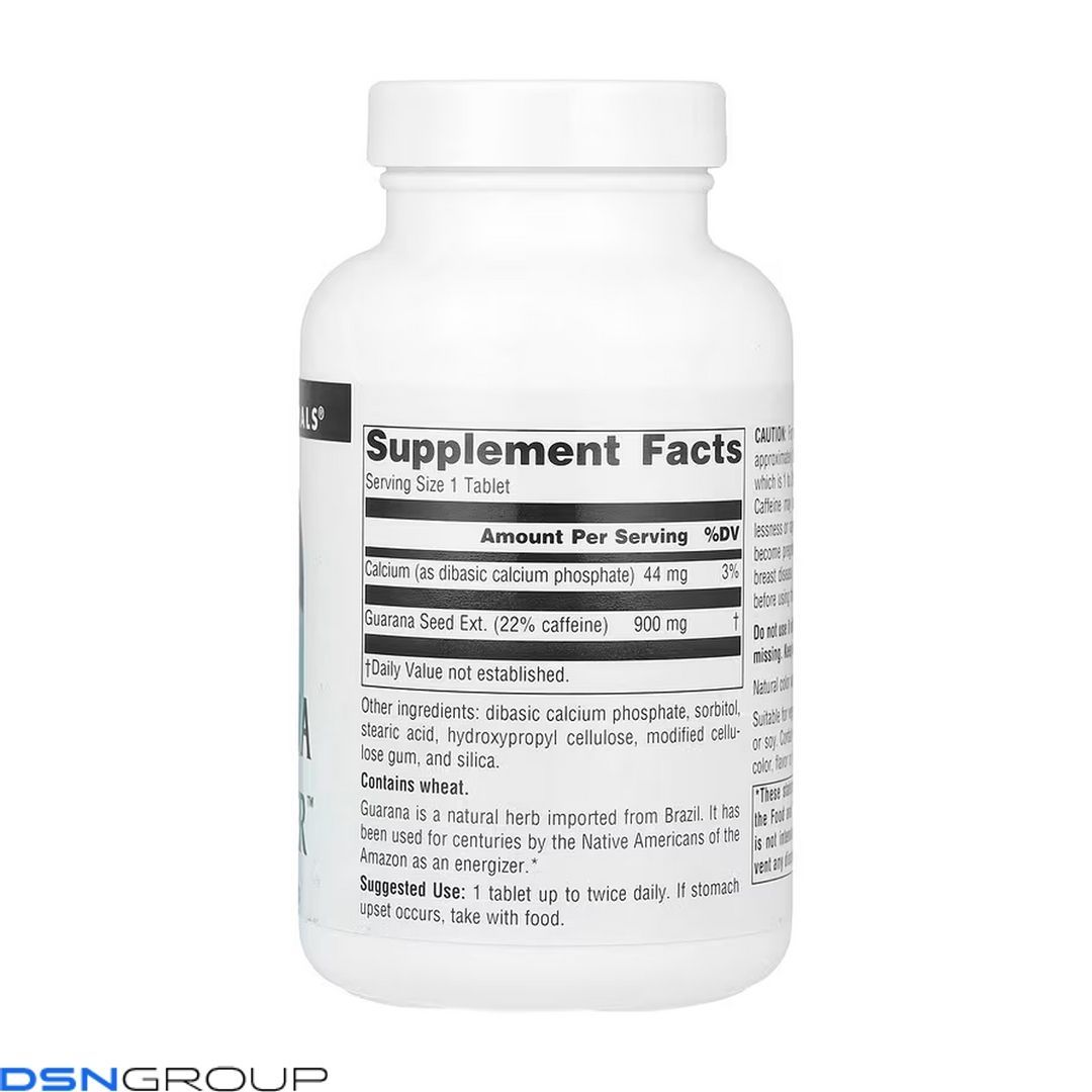 Guarana Energizer&trade; 900 mg - 100 tabs