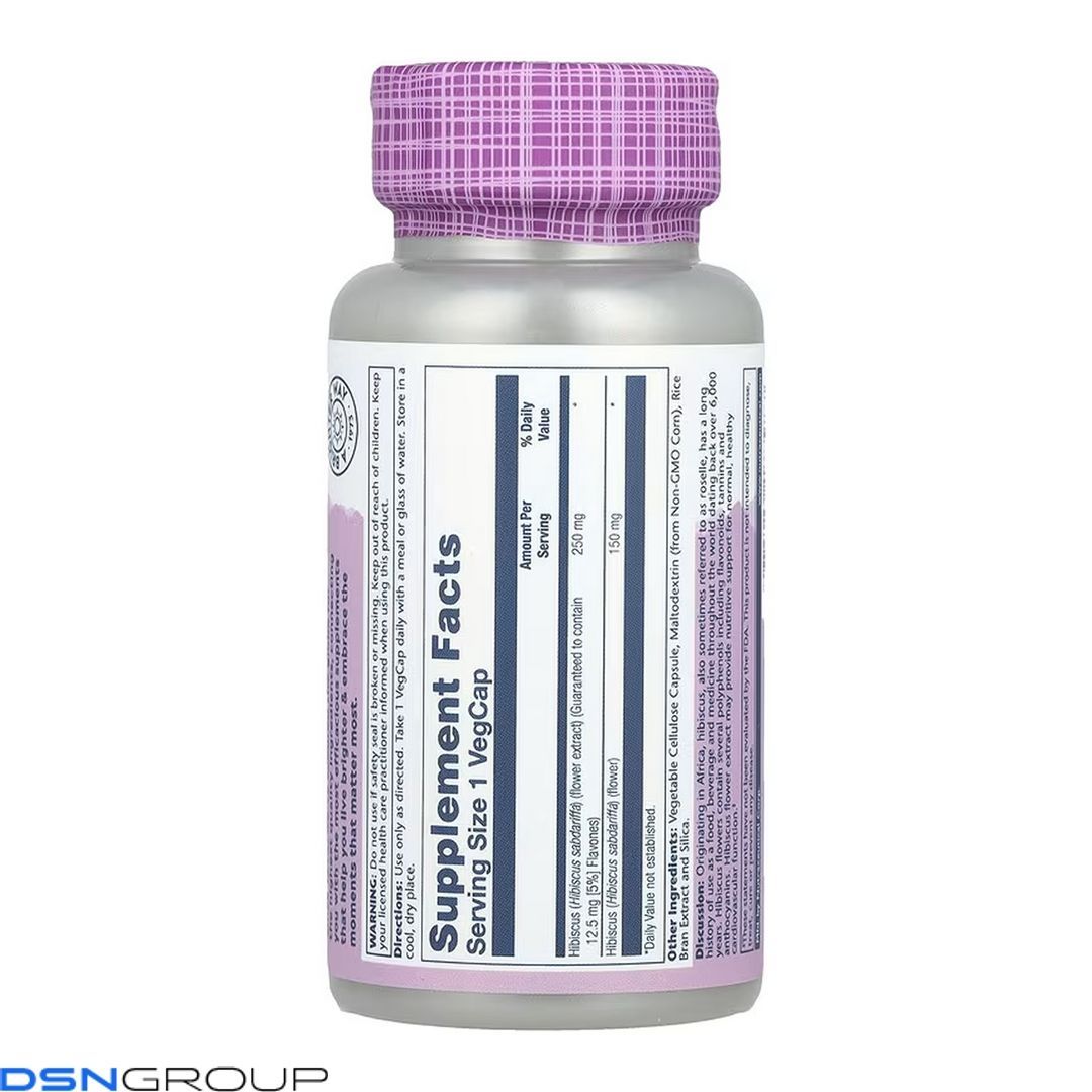 Hibiscus Flower Extract 250mg - 60 vcaps