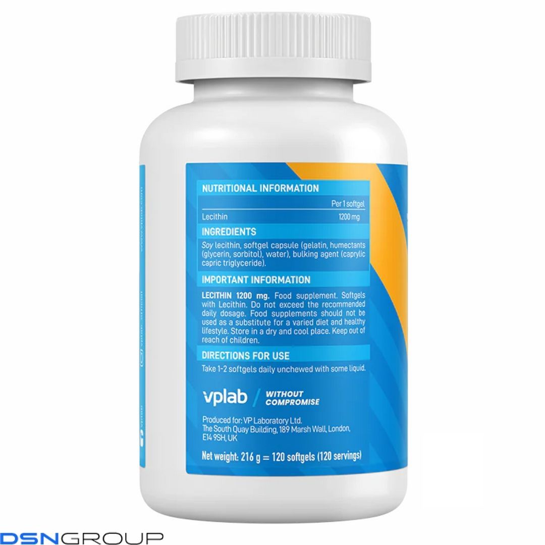 Lecithin 1200 mg - 120 Softgels (До 02.27)