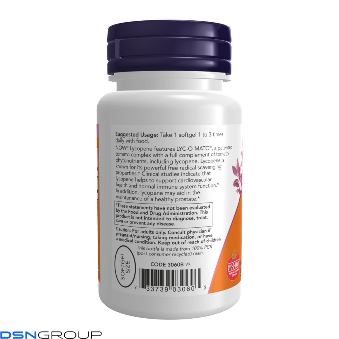 Lycopene 10 mg - 120 softgels 2023-10-3573 фото Lycopene 10 mg - 120 softgels
