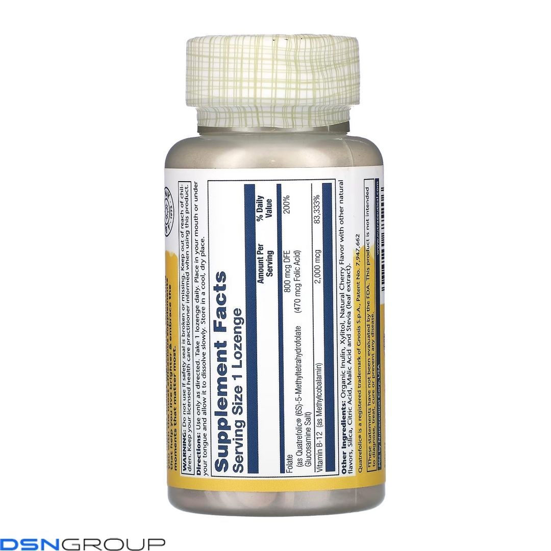 Methyl B-12 & Methyl Folate - 60 caps