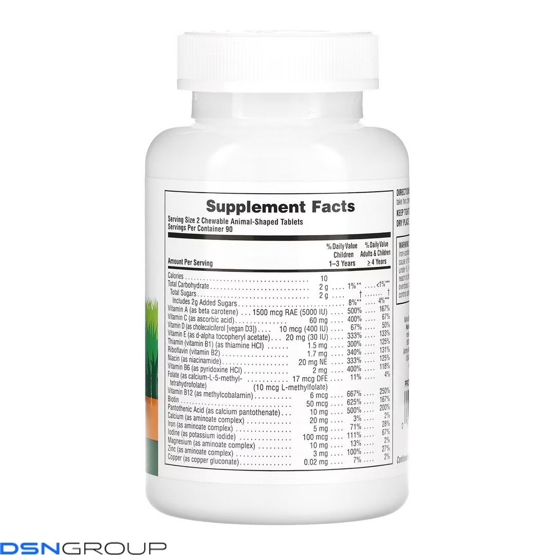 Children&rsquo;s Multivitamin - 180 tabs Assorted