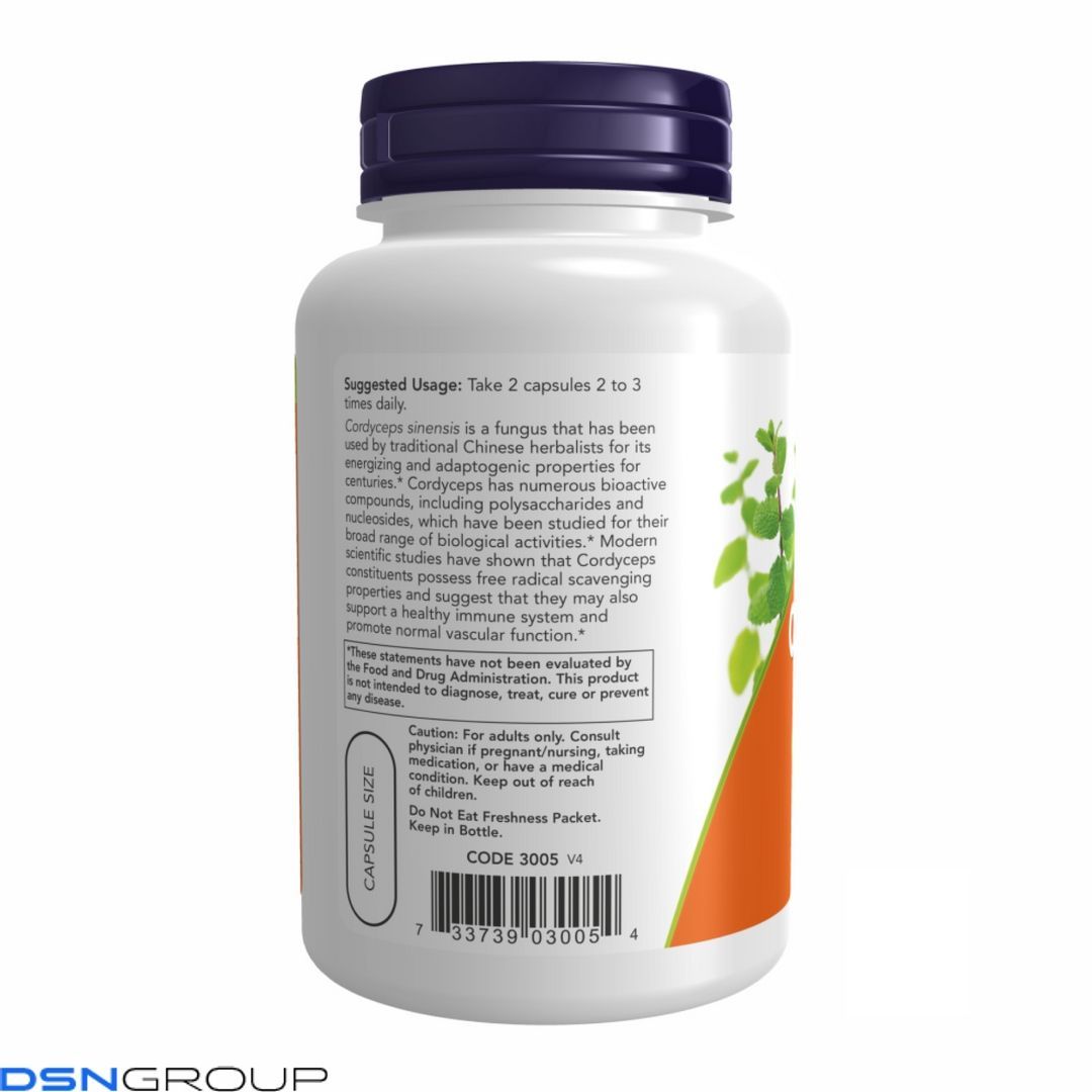 Cordyceps 750 mg - 90 vcaps