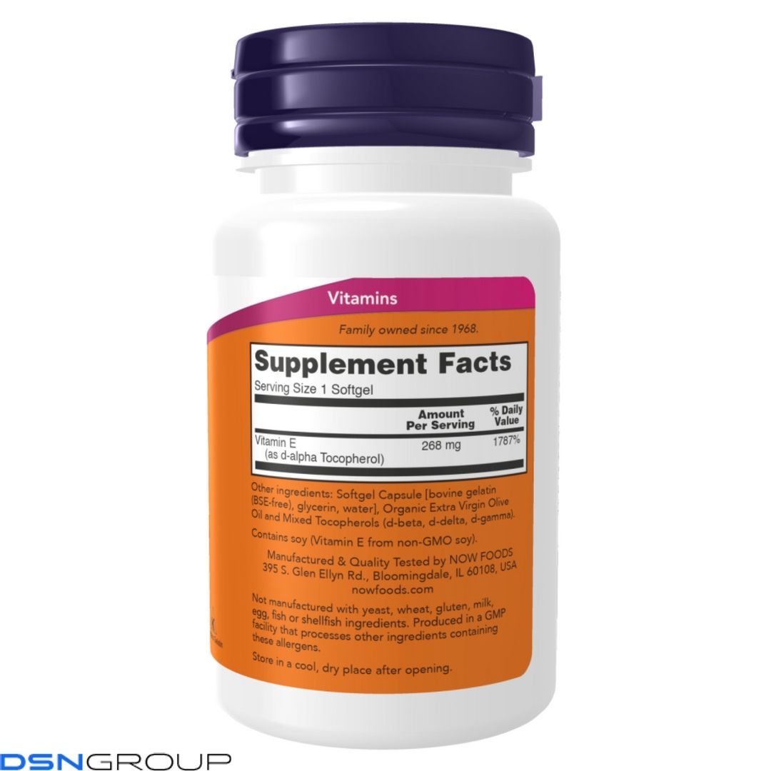E-400 Mixed Tocopherols - 100 sgels