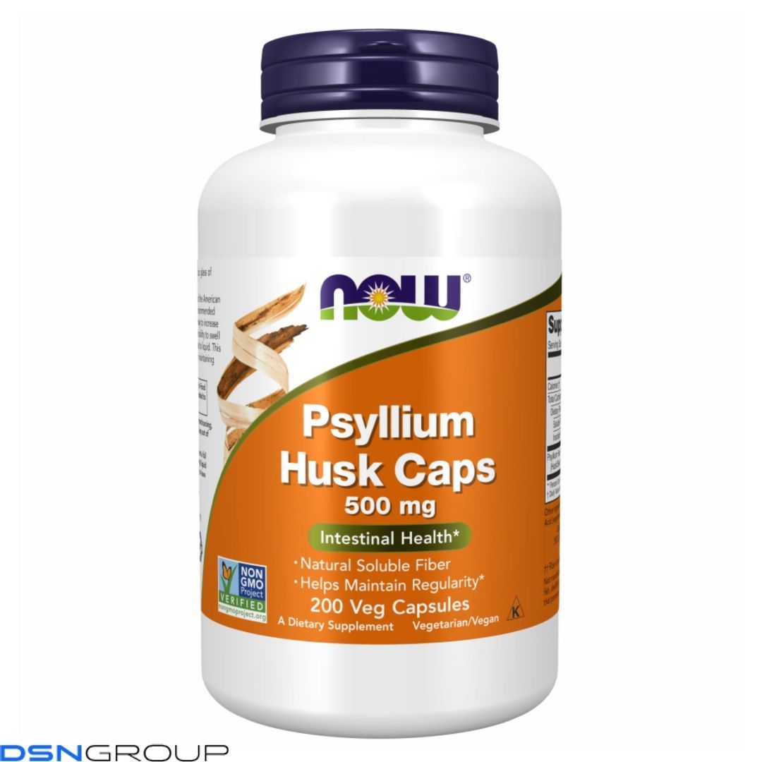 Psyllium Husk 500mg - 200 vcaps 2022-10-1329 фото Psyllium Husk 500mg - 200 vcaps