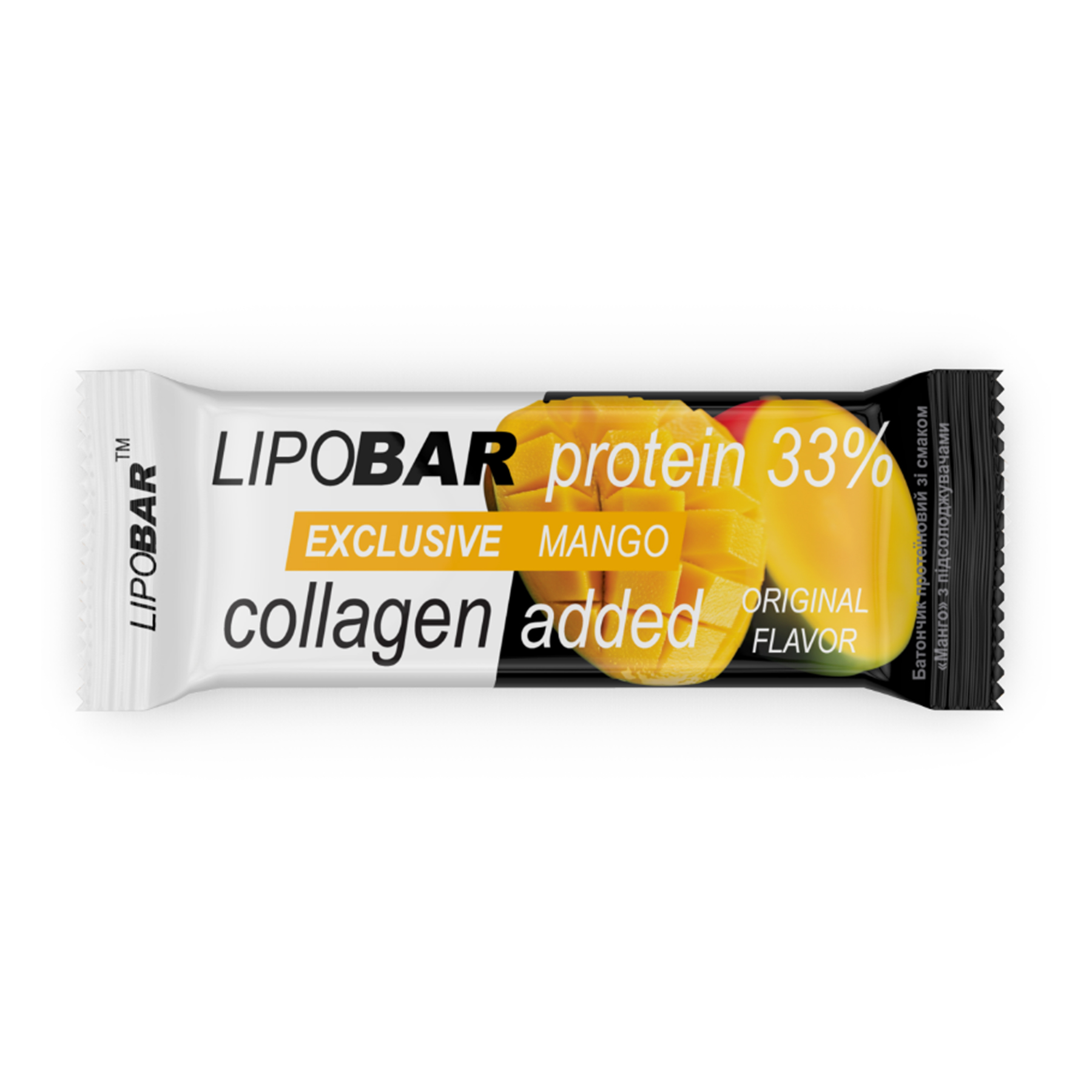 Протеїновий батончик Lipobar Exclusive з манго, 50 г