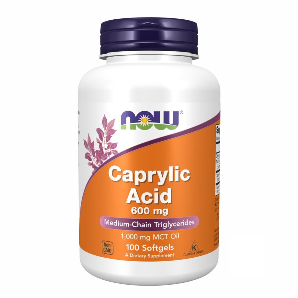 (12.02 Ожидание) Caprylic Acid 600mg - 100 sgels