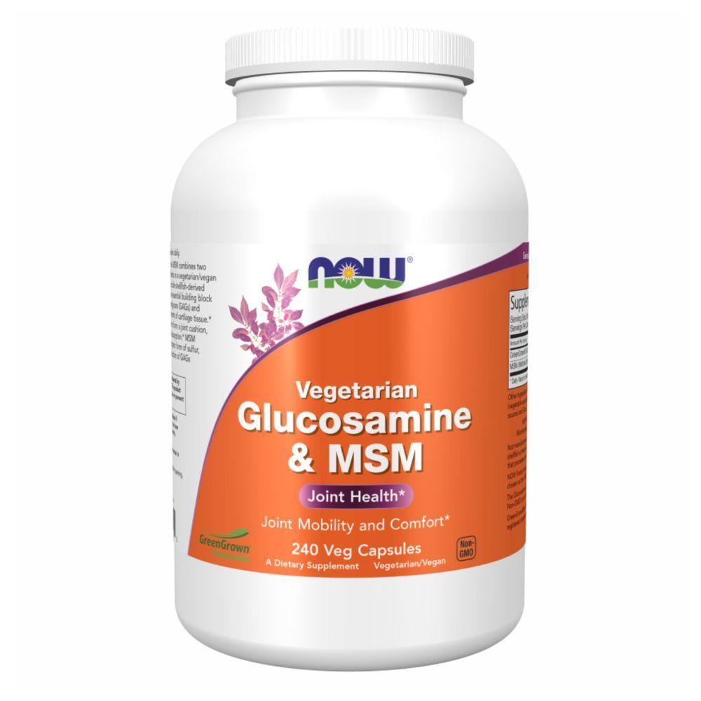 Veg Glucosamin & MSM 500/500 - 240 vcaps (Повреждена банка)